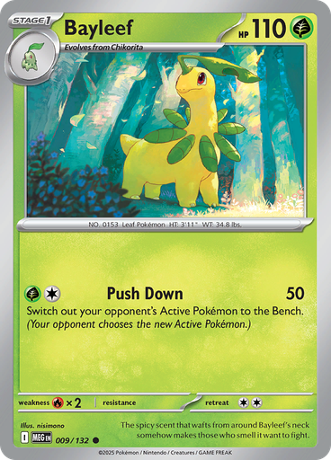 Bayleef (Reverse Holo)