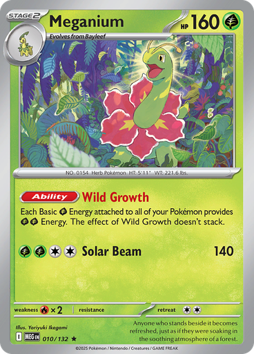 Meganium (Reverse Holo)