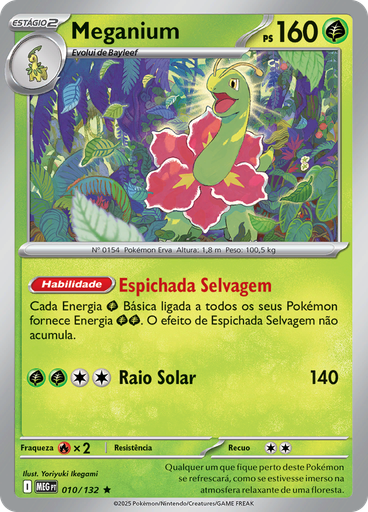Meganium (Reverse Holo)