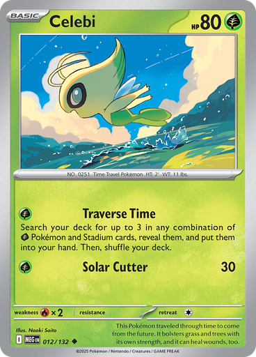 Celebi (Reverse Holo)