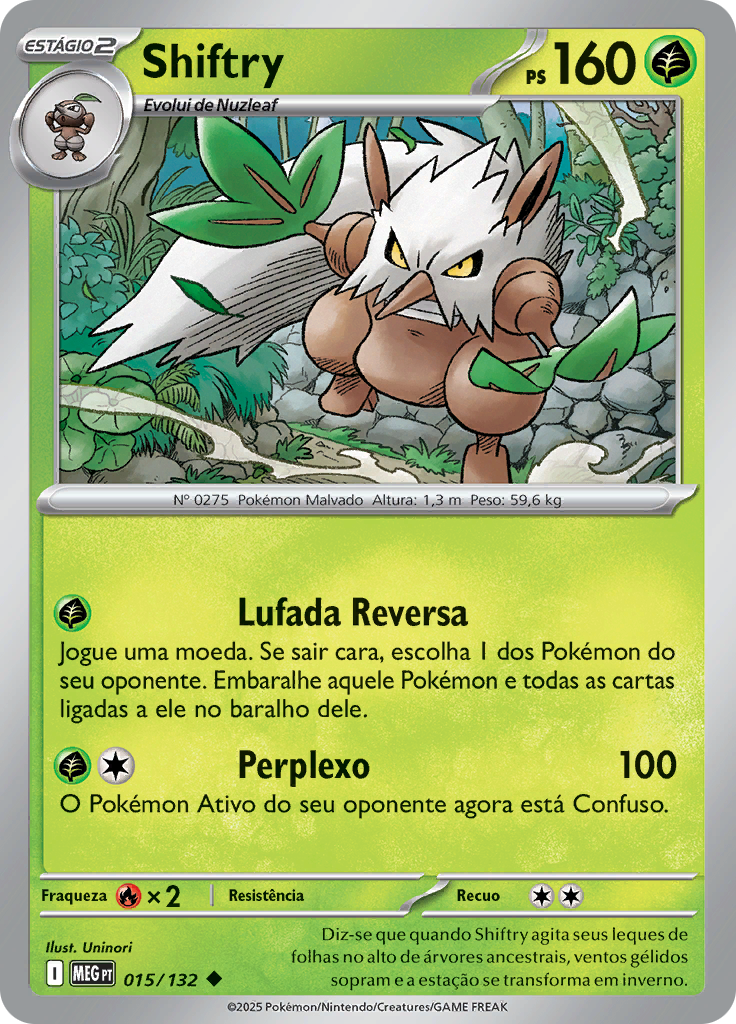 Shiftry (Reverse Holo)