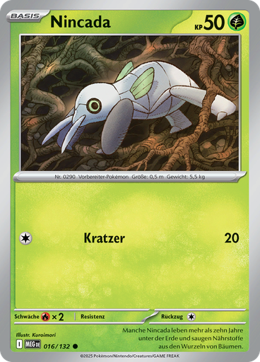 Nincada (Reverse Holo)