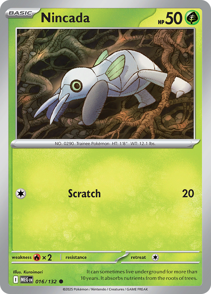 Nincada (Reverse Holo)