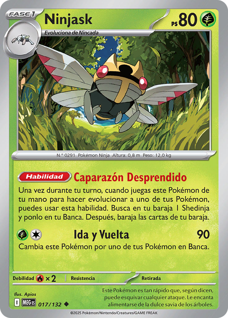 Ninjask (Reverse Holo)