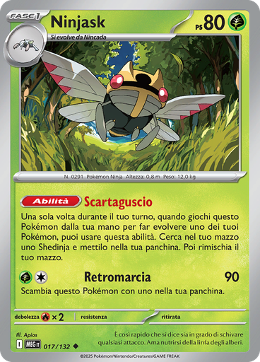 Ninjask (Reverse Holo)
