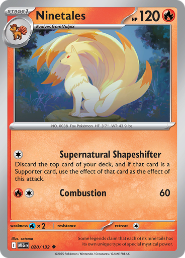 Ninetales (Reverse Holo)