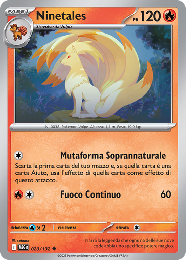 Ninetales (Reverse Holo)