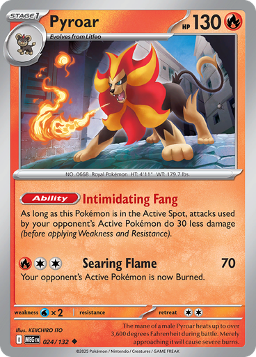 Pyroar (Reverse Holo)