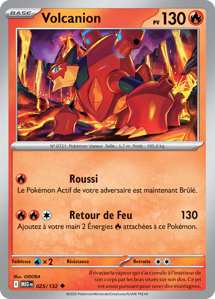 Volcanion (Reverse Holo)