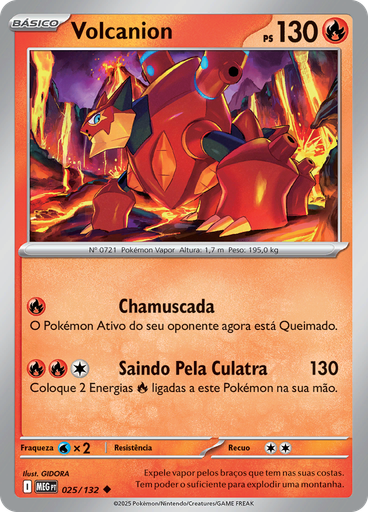 Volcanion (Reverse Holo)