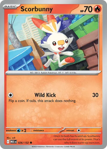 Scorbunny (Reverse Holo)