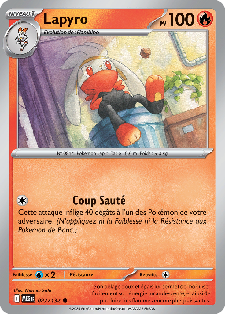 Lapyro (Reverse Holo)