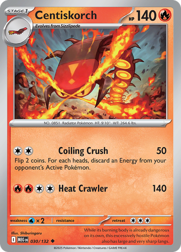 Centiskorch (Reverse Holo)