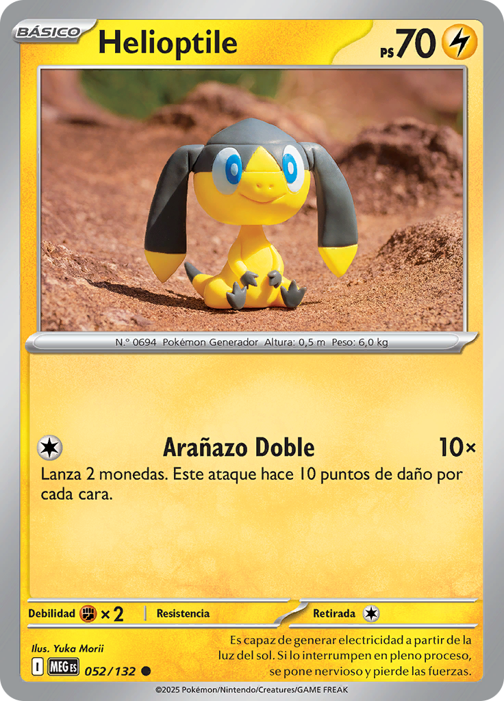 Helioptile (Reverse Holo)