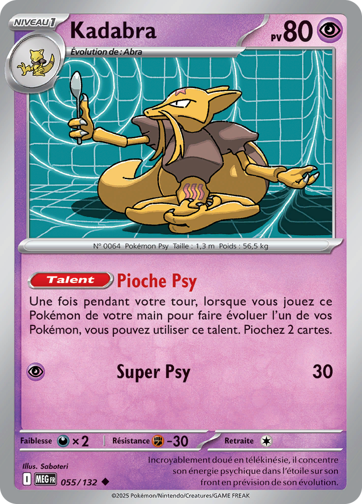 Kadabra (Reverse Holo)