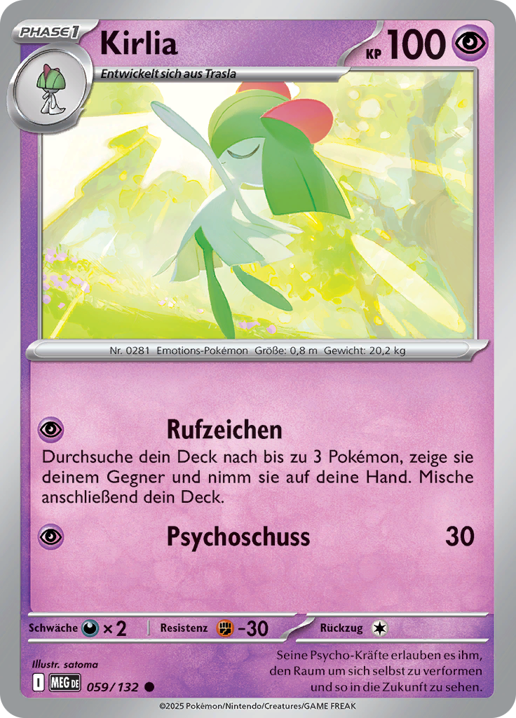 Kirlia (Reverse Holo)