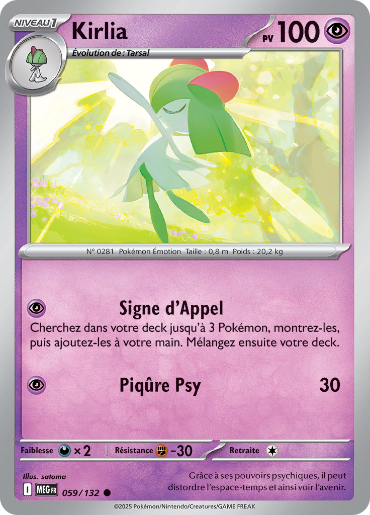 Kirlia (Reverse Holo)