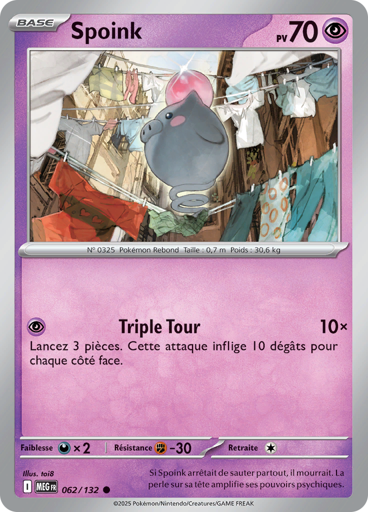 Spoink (Reverse Holo)