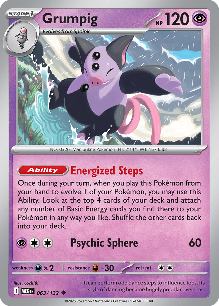 Grumpig (Reverse Holo)
