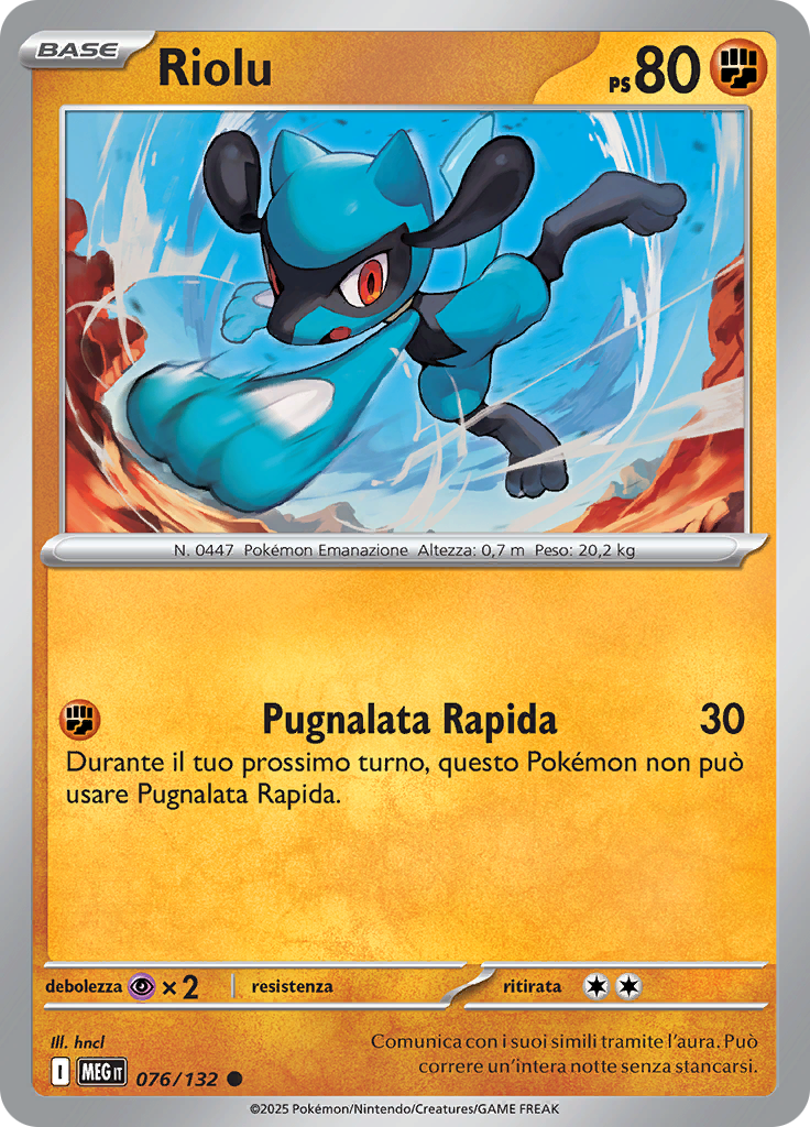 Riolu (Reverse Holo)