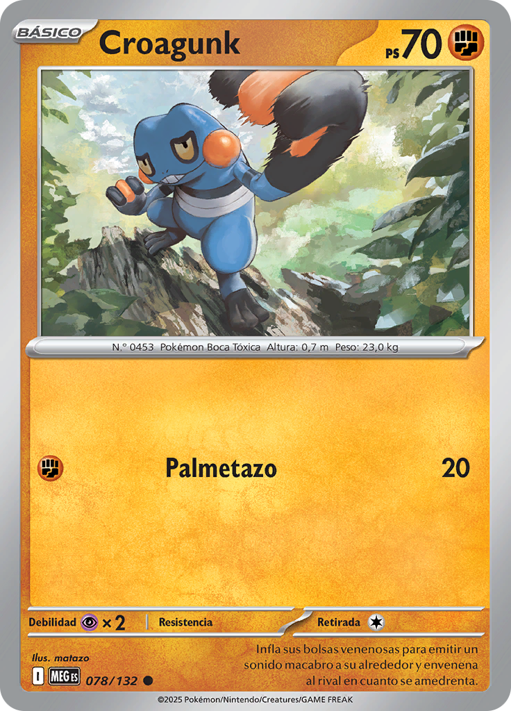 Croagunk (Reverse Holo)