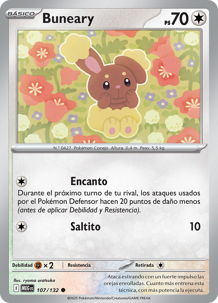 Buneary (Reverse Holo)