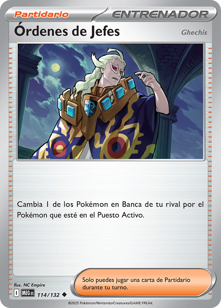 Órdenes de Jefes (Reverse Holo)