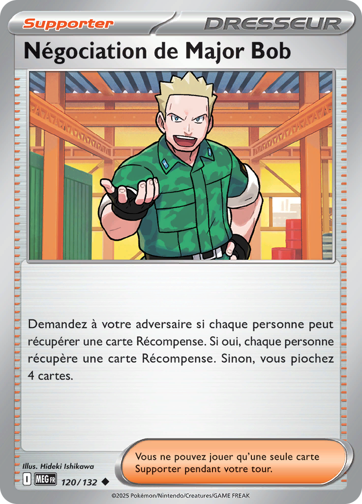 Négociation de Major Bob (Reverse Holo)