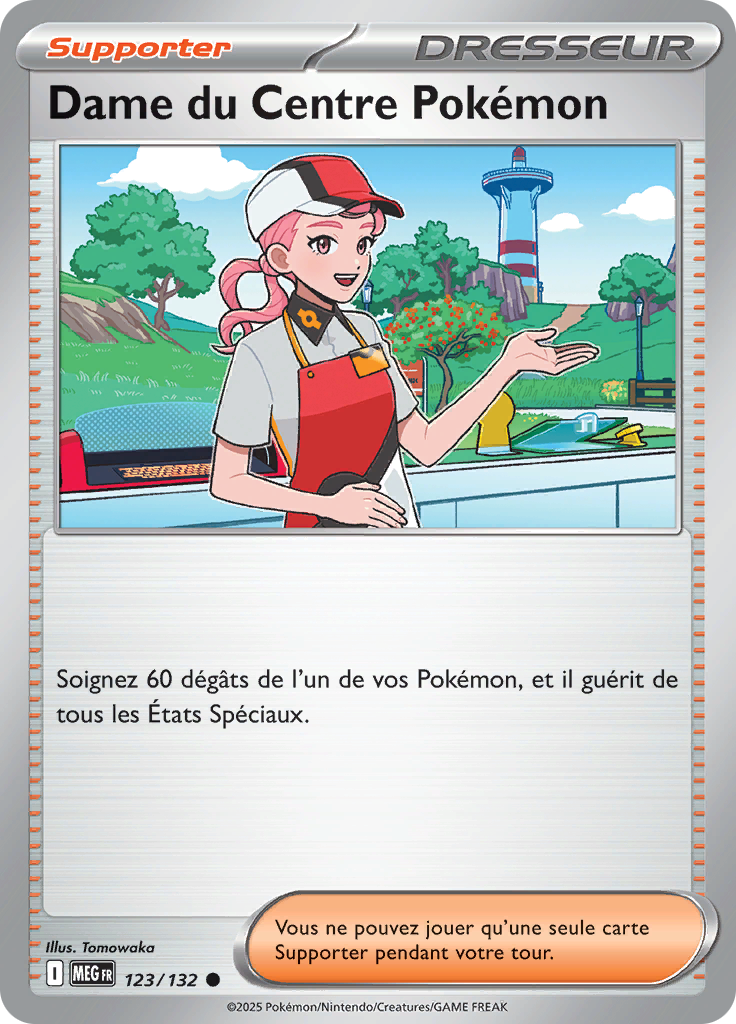 Dame du Centre Pokémon (Reverse Holo)