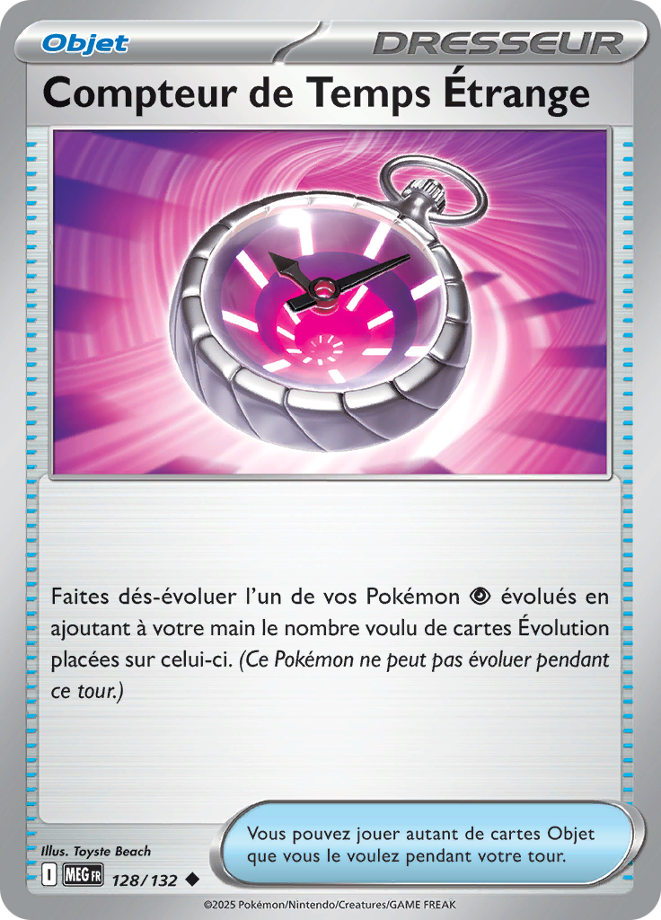 Compteur de Temps Étrange (Reverse Holo)