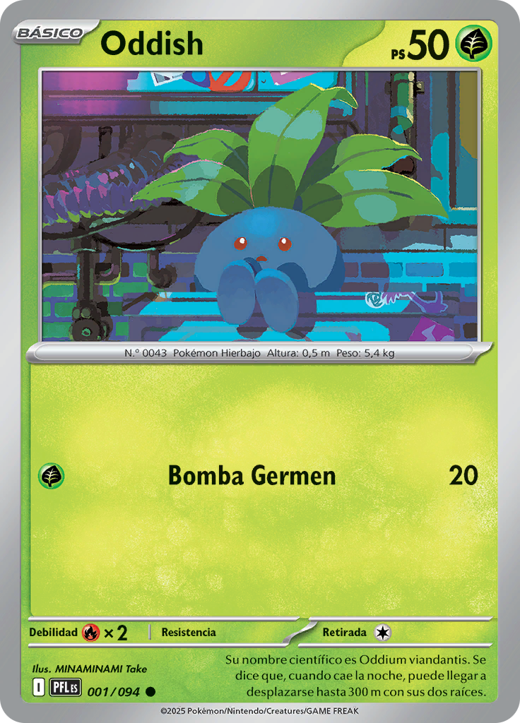 Oddish (Reverse Holo)