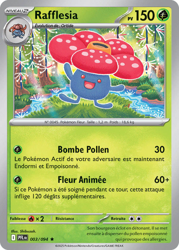 Rafflesia (Reverse Holo)