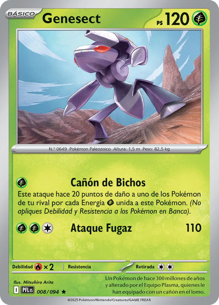 Genesect (Reverse Holo)