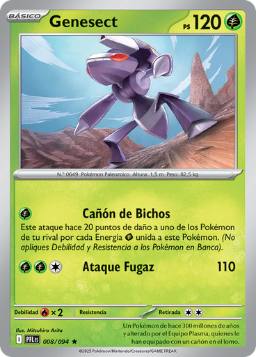 Genesect (Reverse Holo)