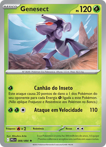 Genesect (Reverse Holo)