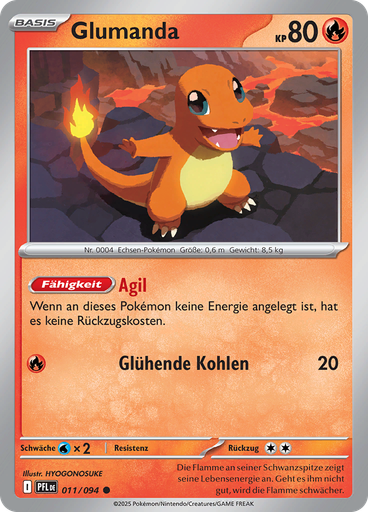 Glumanda (Reverse Holo)