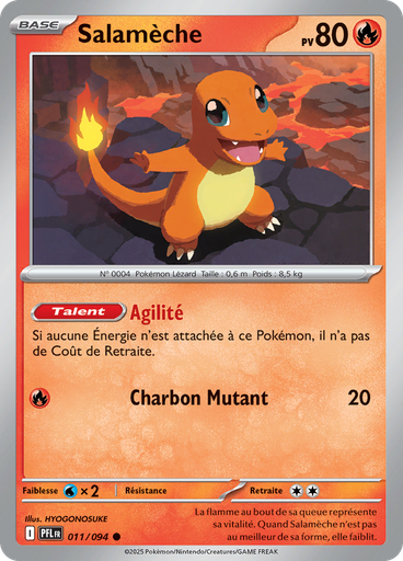 Salamèche (Reverse Holo)