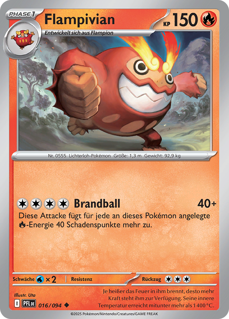 Flampivian (Reverse Holo)