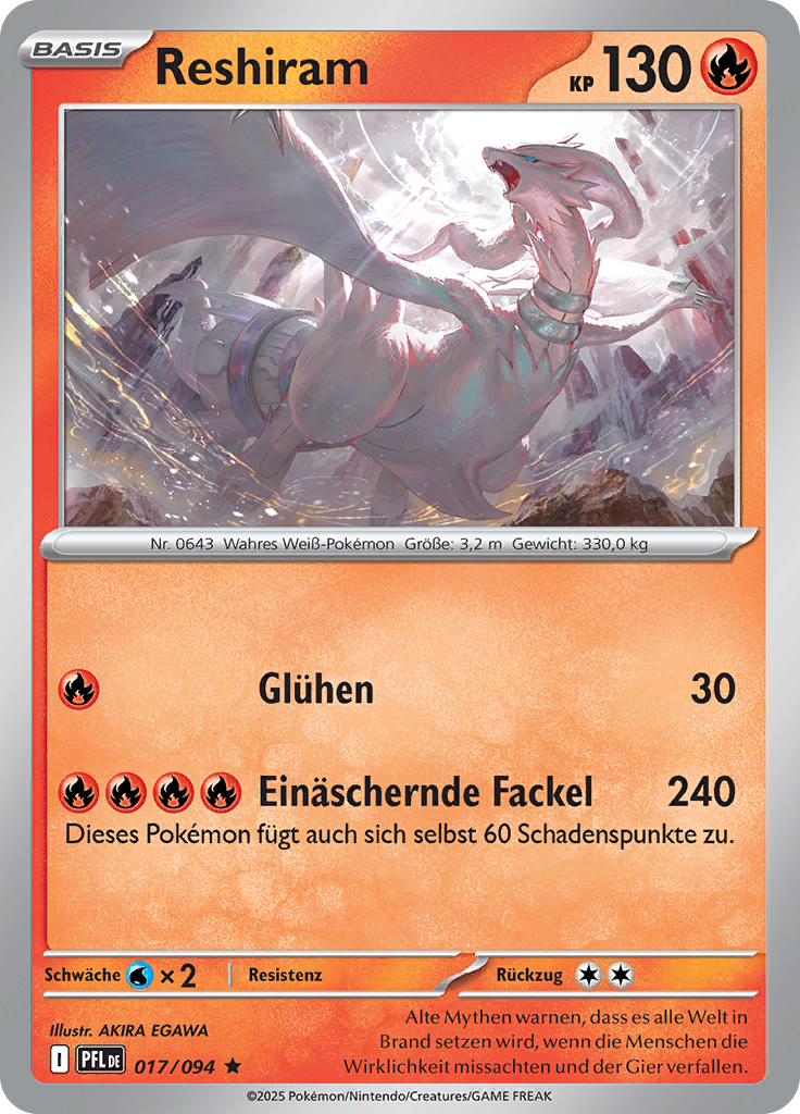 Reshiram (Reverse Holo)