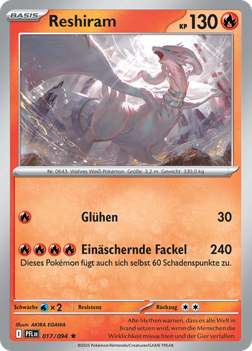 Reshiram (Reverse Holo)