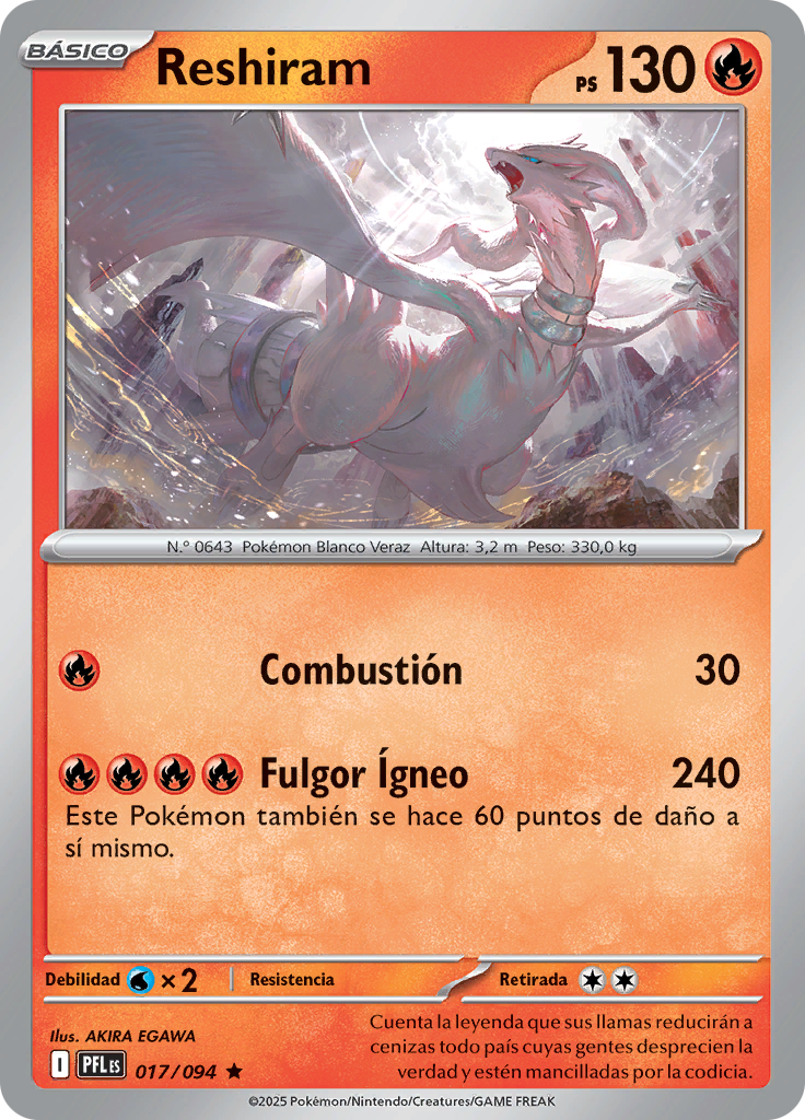 Reshiram (Reverse Holo)