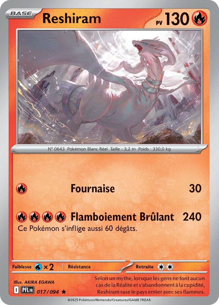 Reshiram (Reverse Holo)