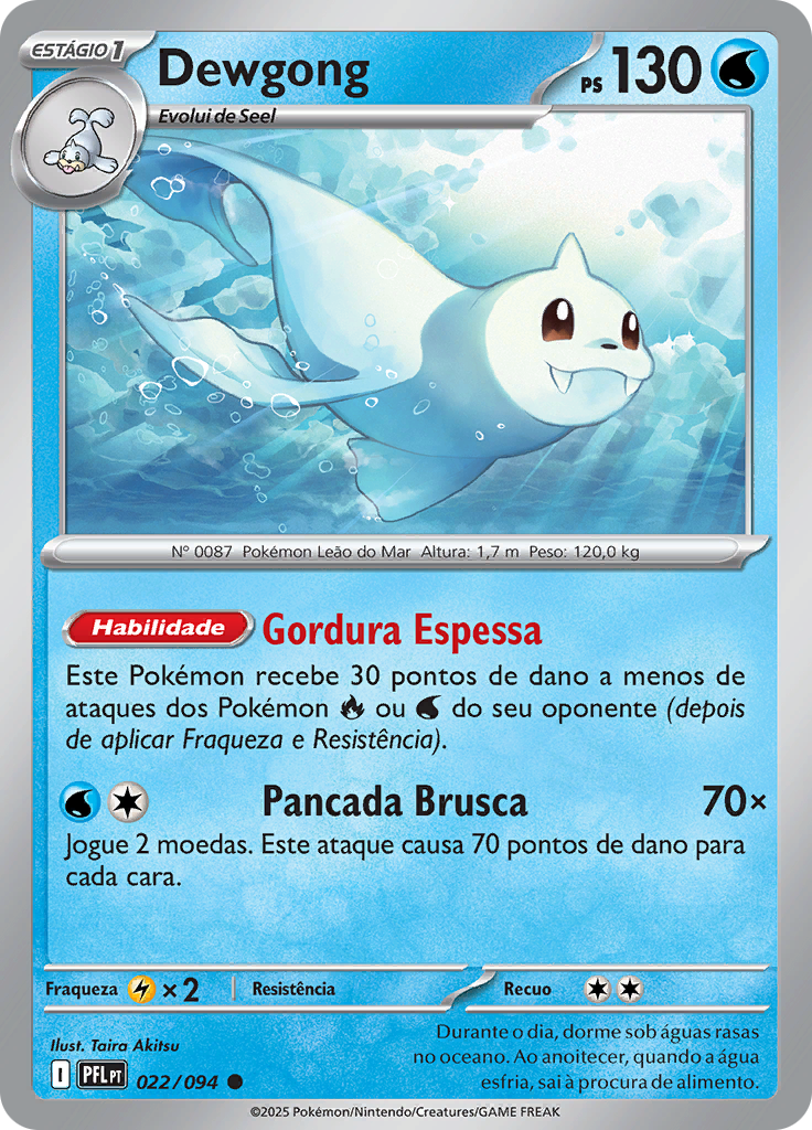 Dewgong (Reverse Holo)
