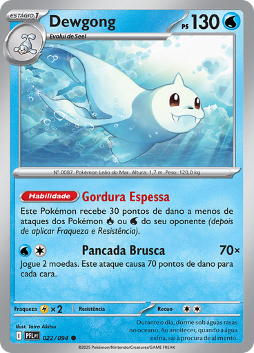 Dewgong (Reverse Holo)