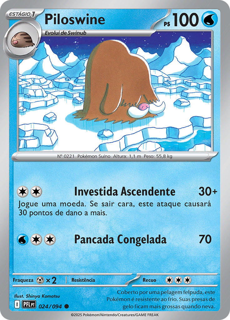 Piloswine (Reverse Holo)