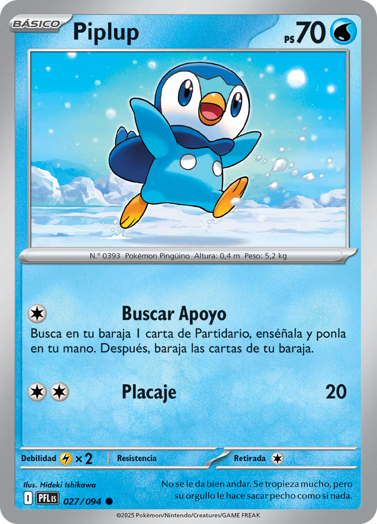Piplup (Reverse Holo)