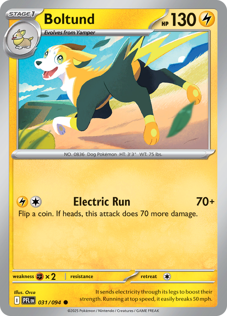 Boltund (Reverse Holo)