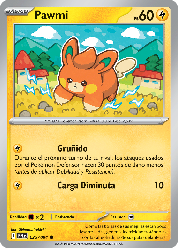 Pawmi (Reverse Holo)
