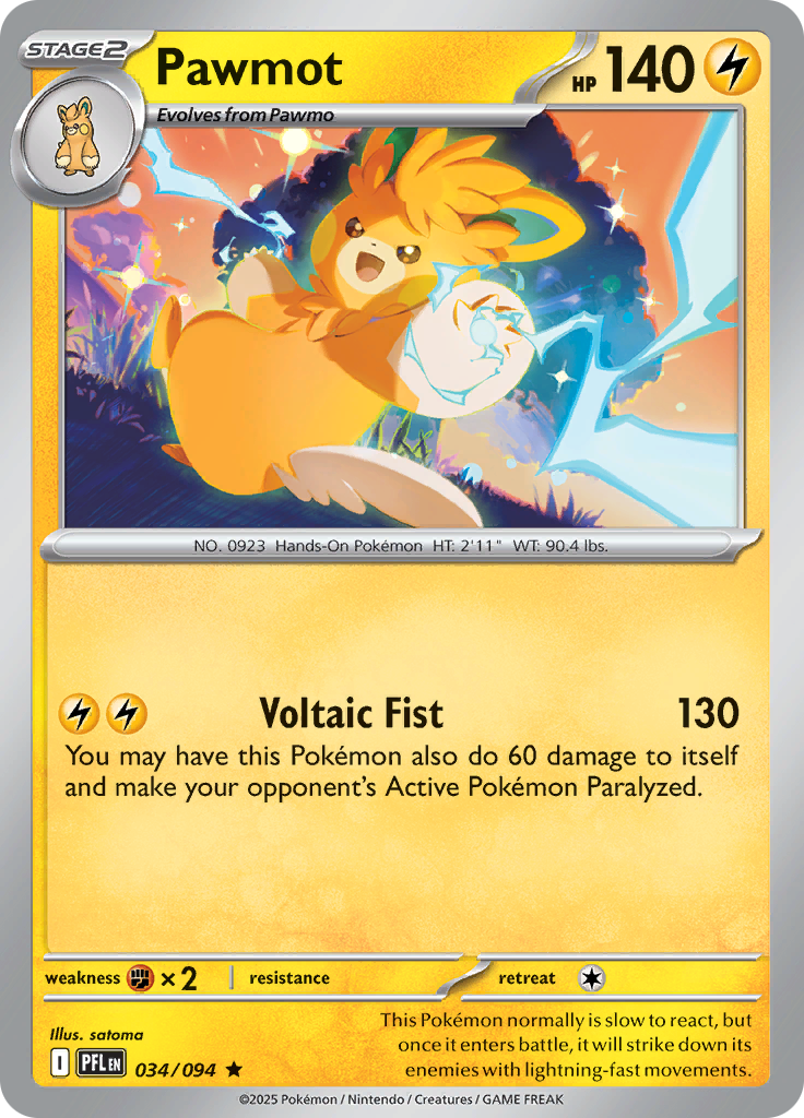 Pawmot (Reverse Holo)