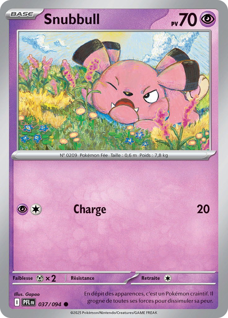 Snubbull (Reverse Holo)